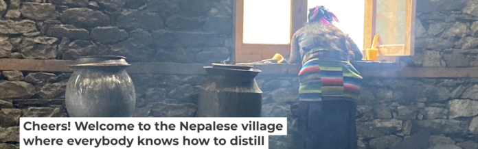 Distilling is a way of life in in Nubri, Nepal. Geoff Childs, CC BY